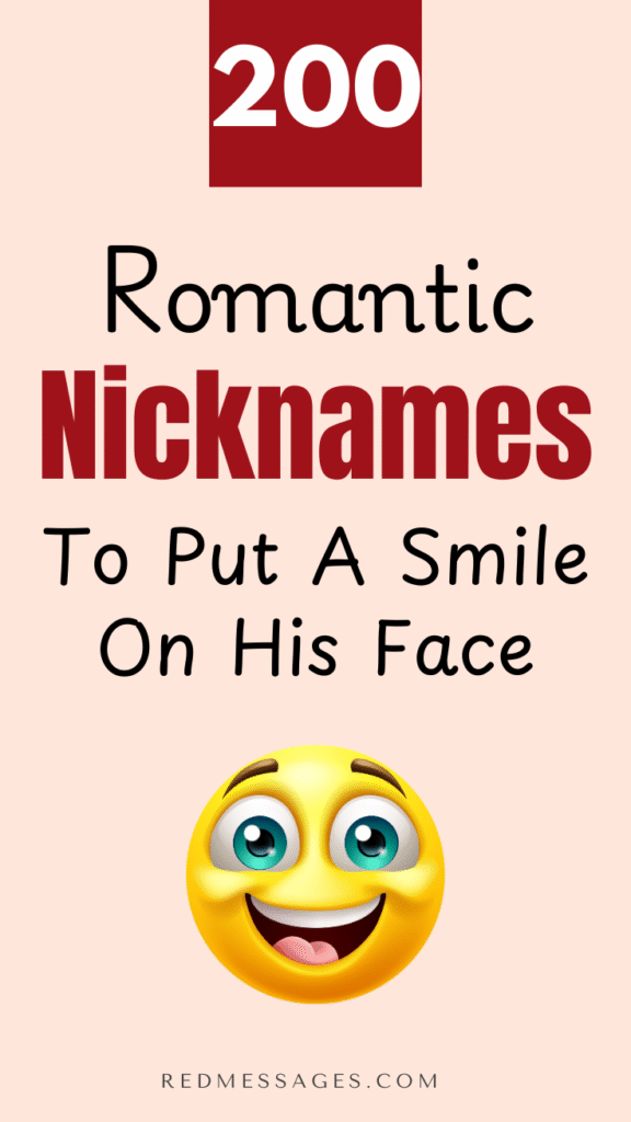 Nicknames For Your Boyfriend