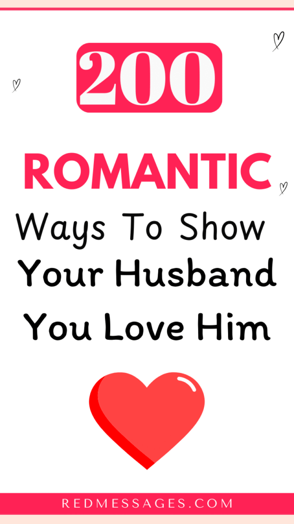 Ways To Say "I Love You"
