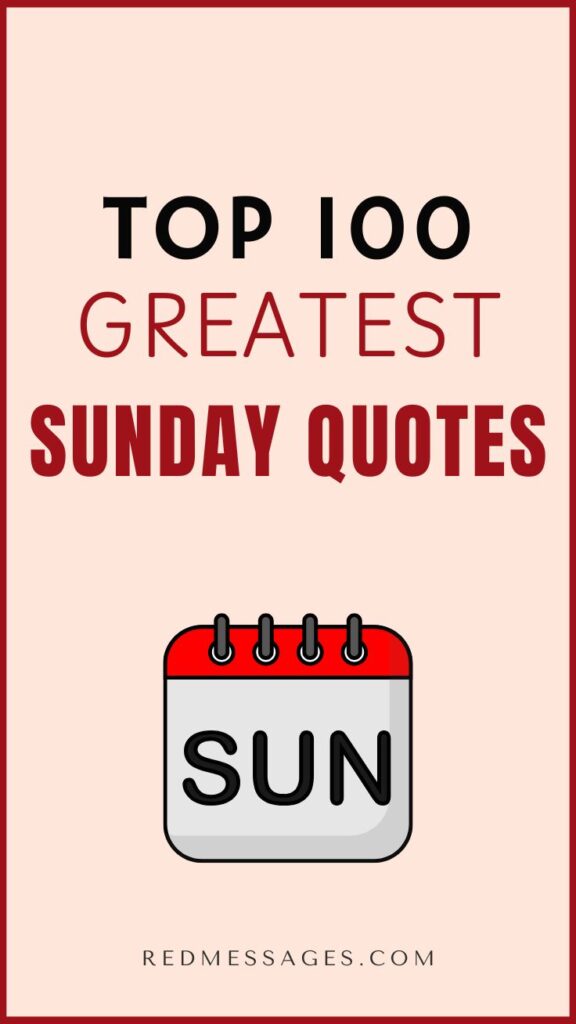 Inspirational Good Morning Sunday Quotes