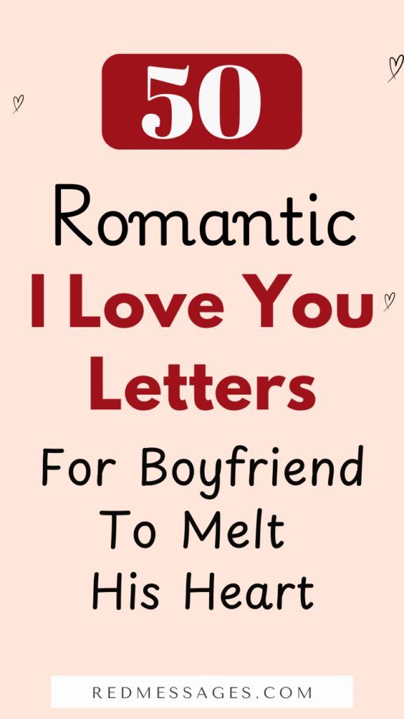 I Love You Letters