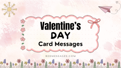 Valentine’s Day Card Messages