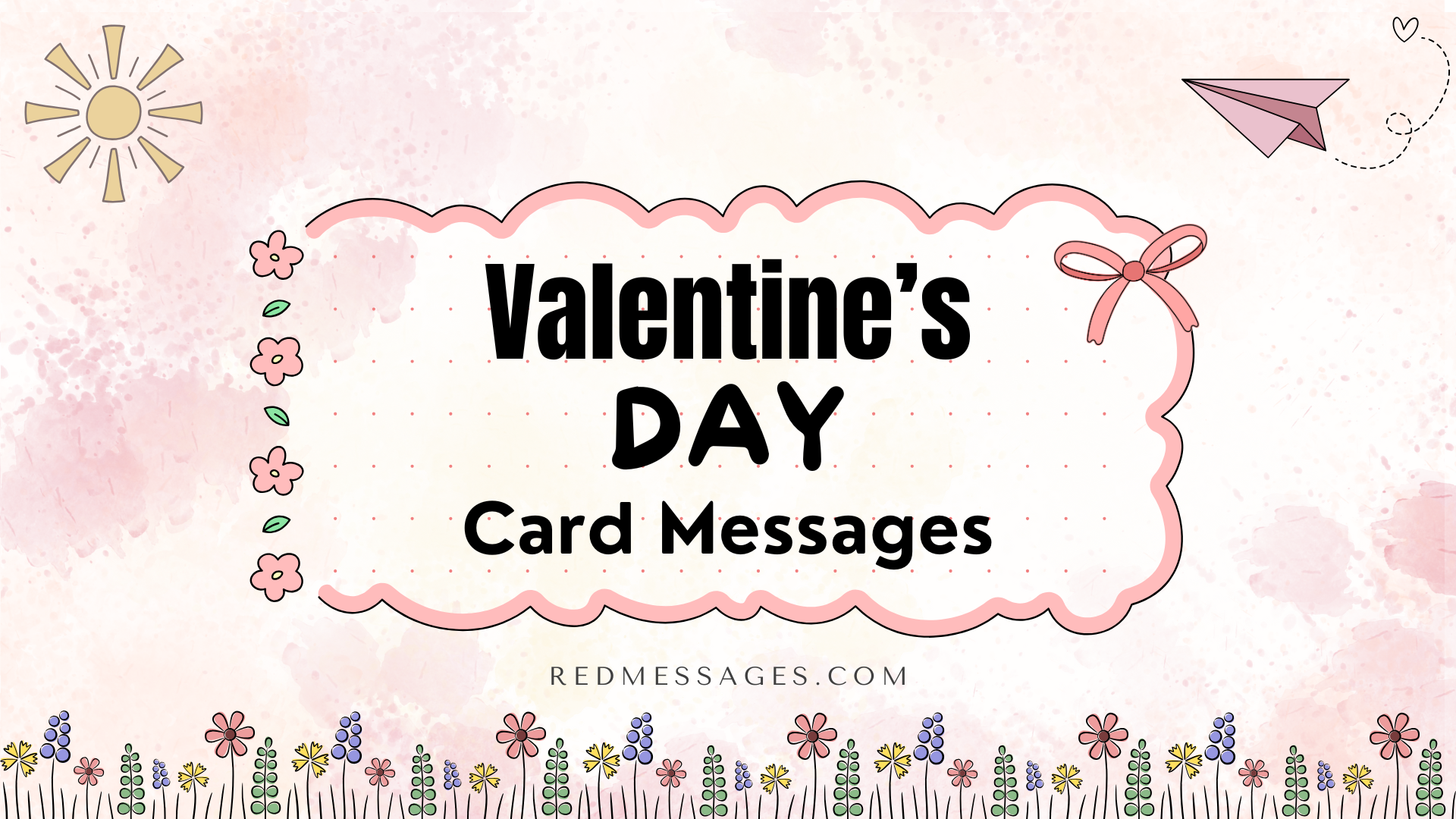 Valentineās Day Card Messages