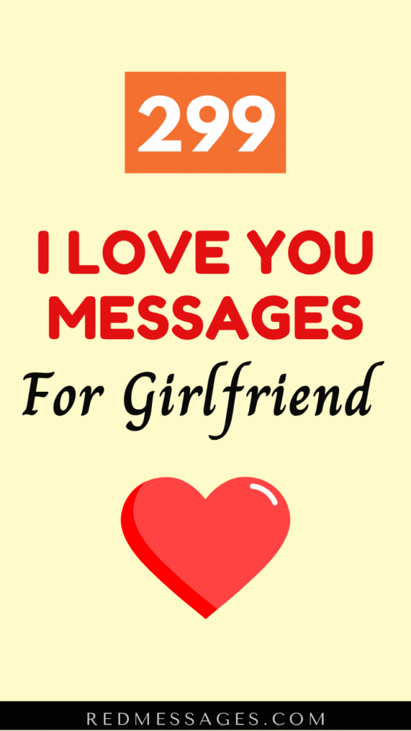Love Messages For Girlfriend
