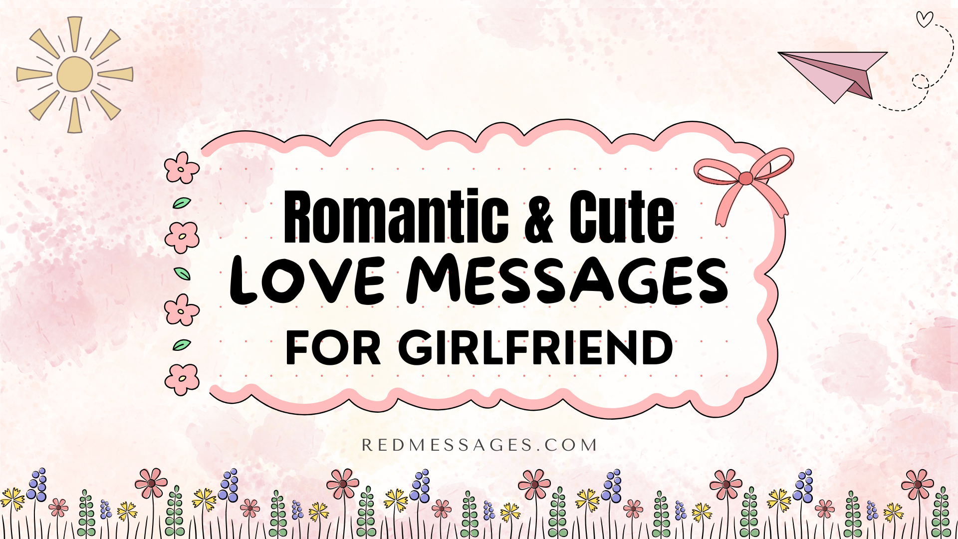 love messages for girlfriend