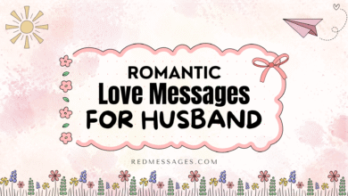 Romantic Love Messages For Husband