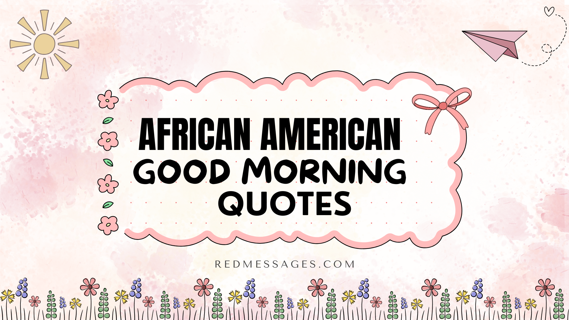African American Good Morning Quotes