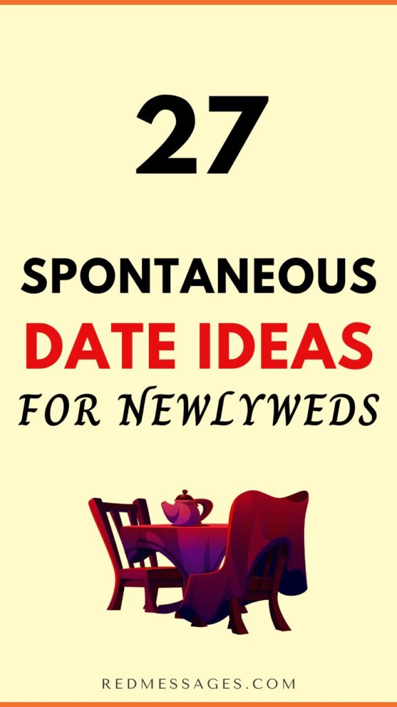 Date Idea For Newlyweds