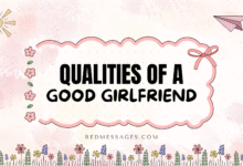 Qualities Of A Good Girlfriend