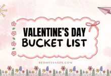 Valentine's Day Bucket List