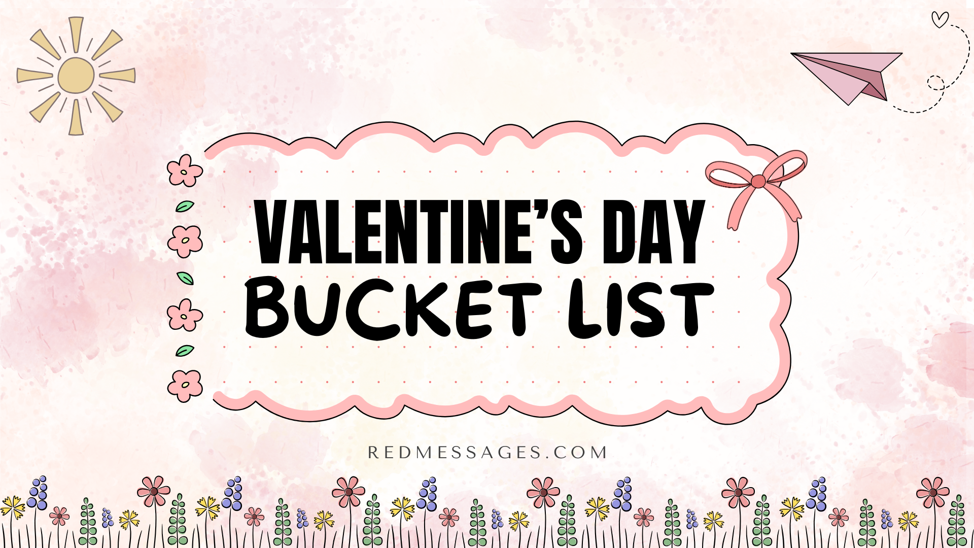 Valentine's Day Bucket List