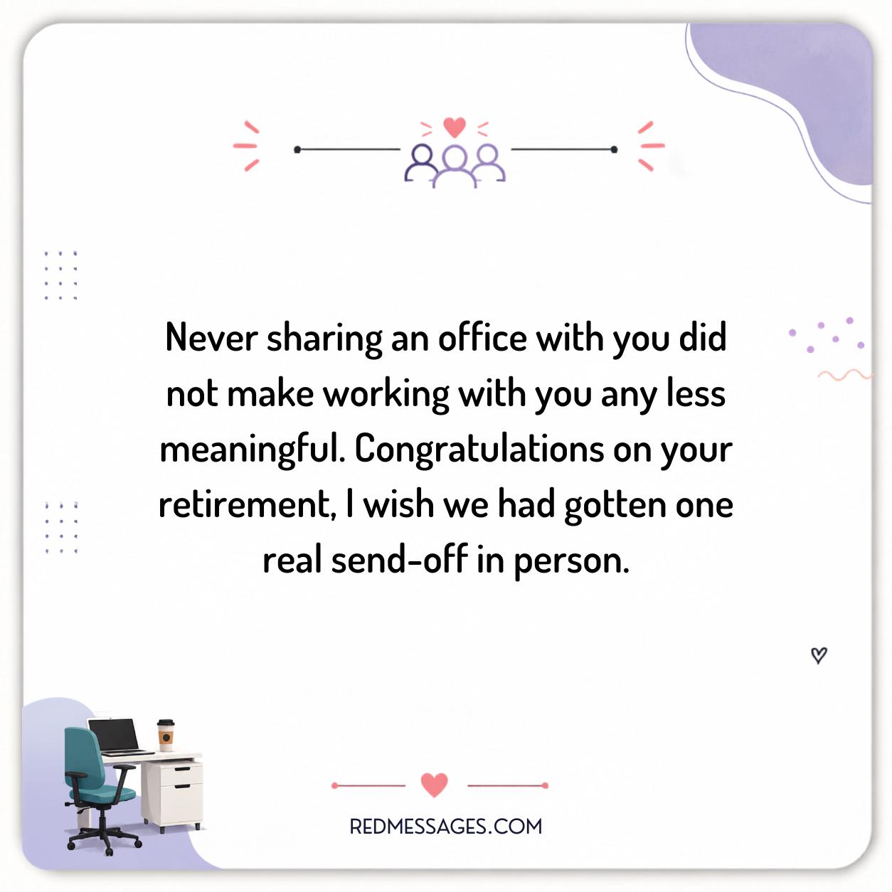 Retirement Text Message Examples What to Write in a Retirement Card: 120+ Messages & Examples