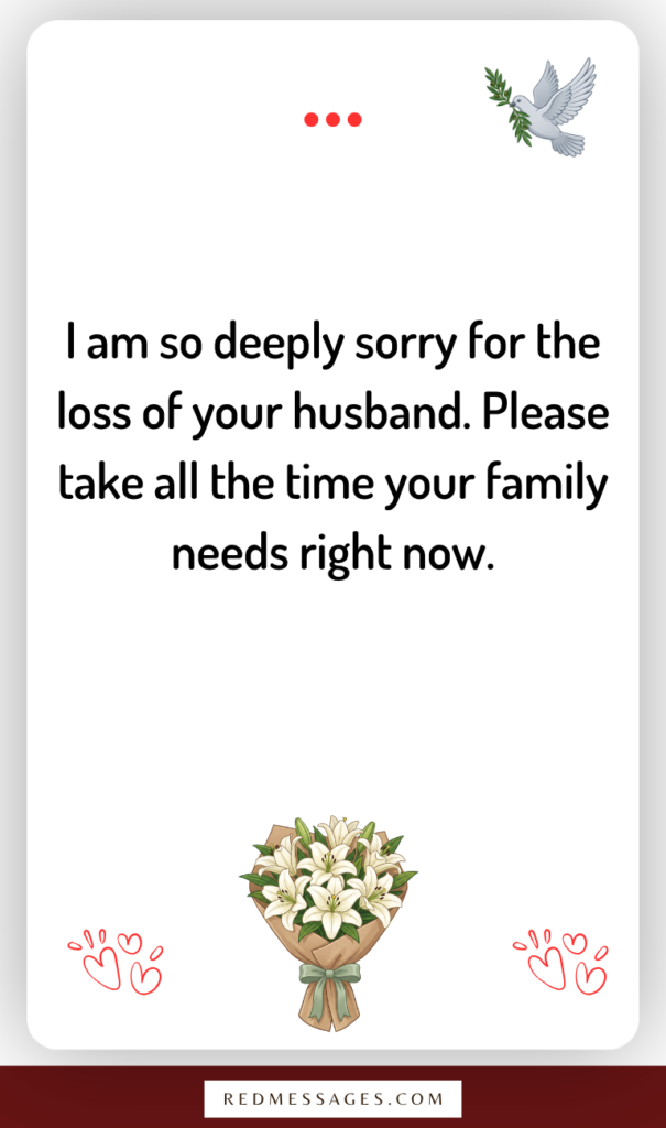Condolence Messages for a Boss Who Lost a Spouse or Partner