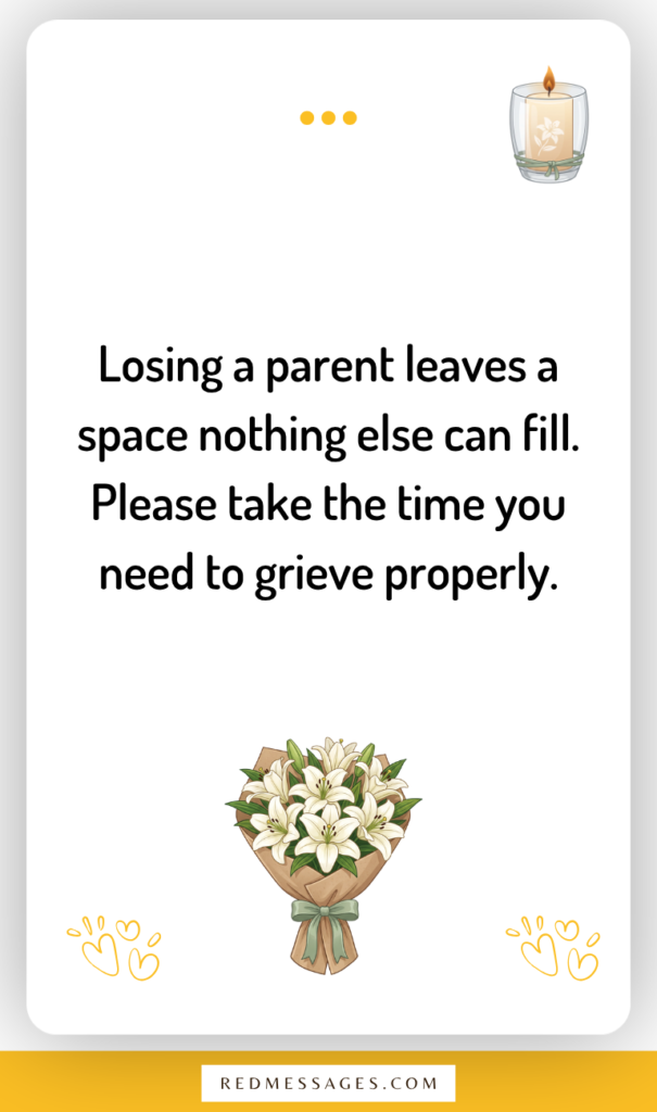 Condolence Messages for a Colleague Who Lost a Parent