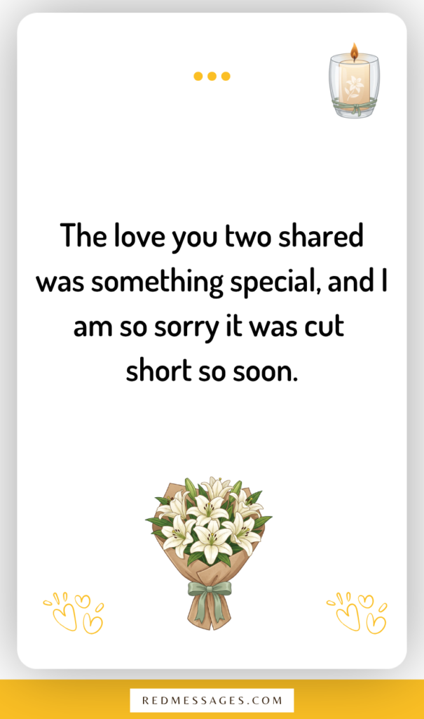 Condolence Messages for a Colleague Who Lost a Spouse or Partner