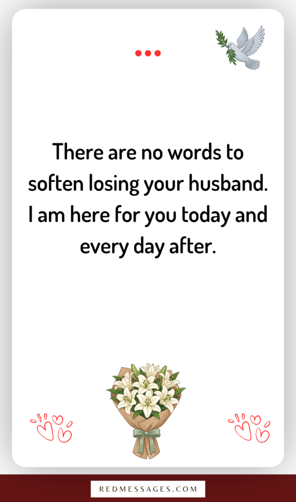 Condolence Messages for the Loss of a Spouse or Partner