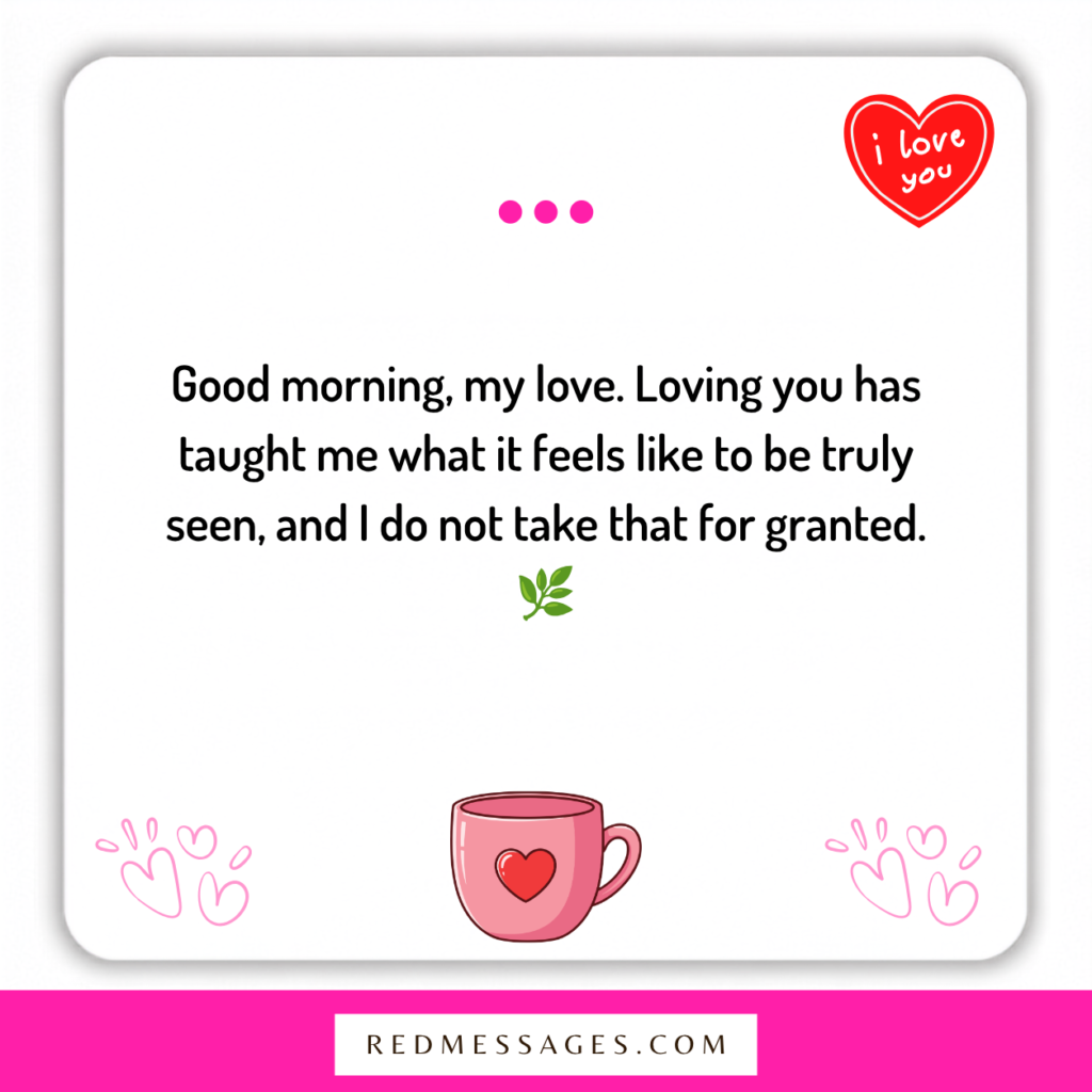 Deep Romantic Good Morning Messages