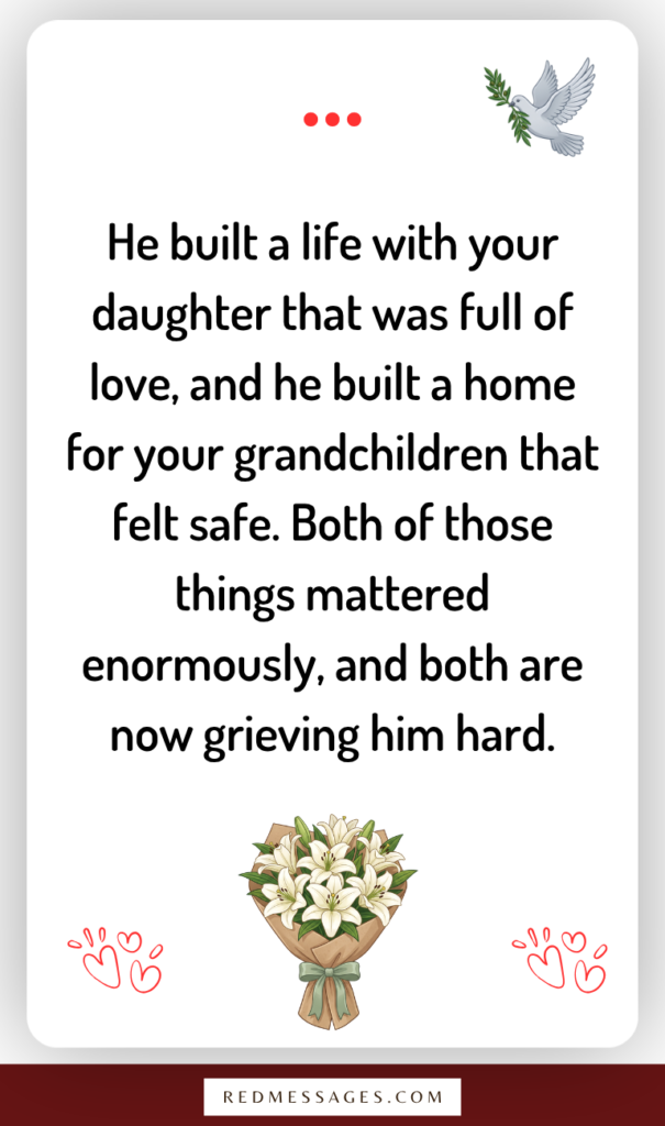 Messages Honoring His Role as a Husband and Father