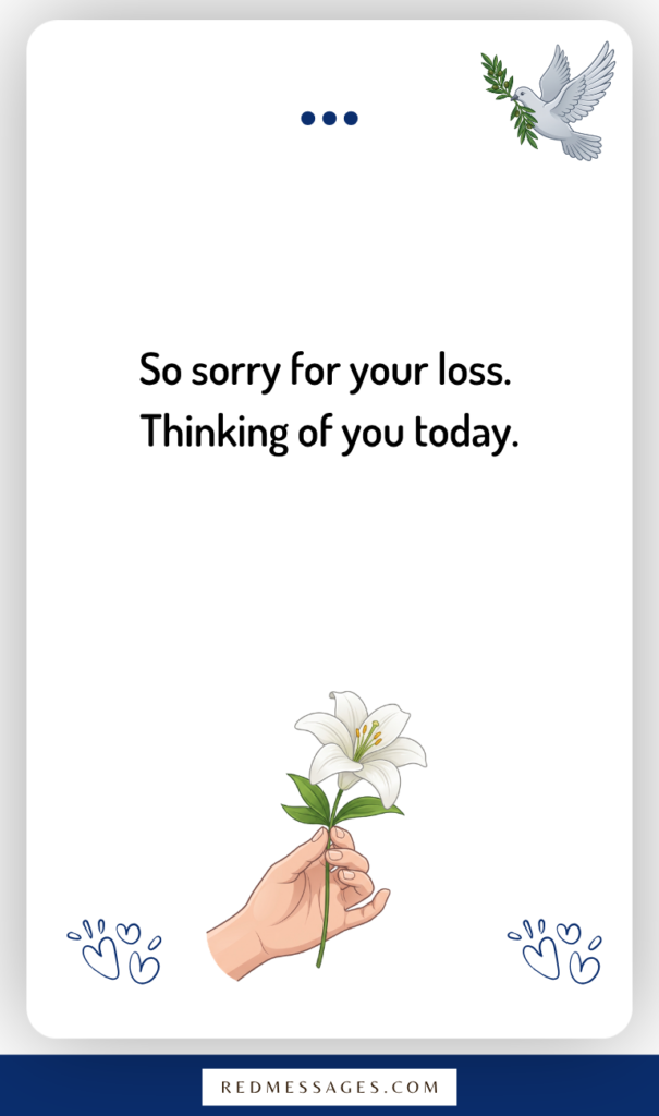 Short Condolence Messages for a Brother-in-Law