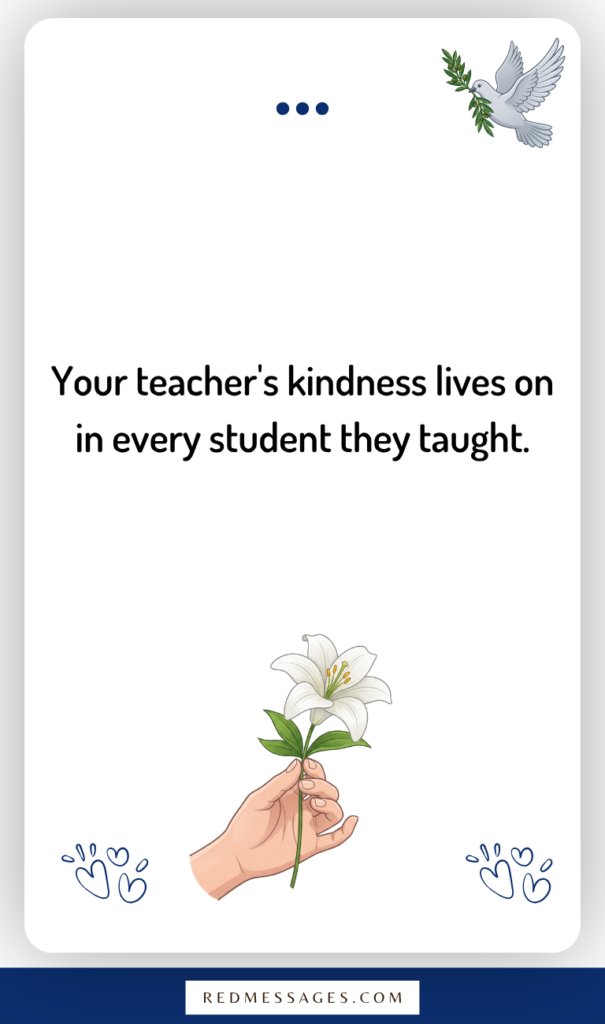 Short Condolence Messages for a Card or Text