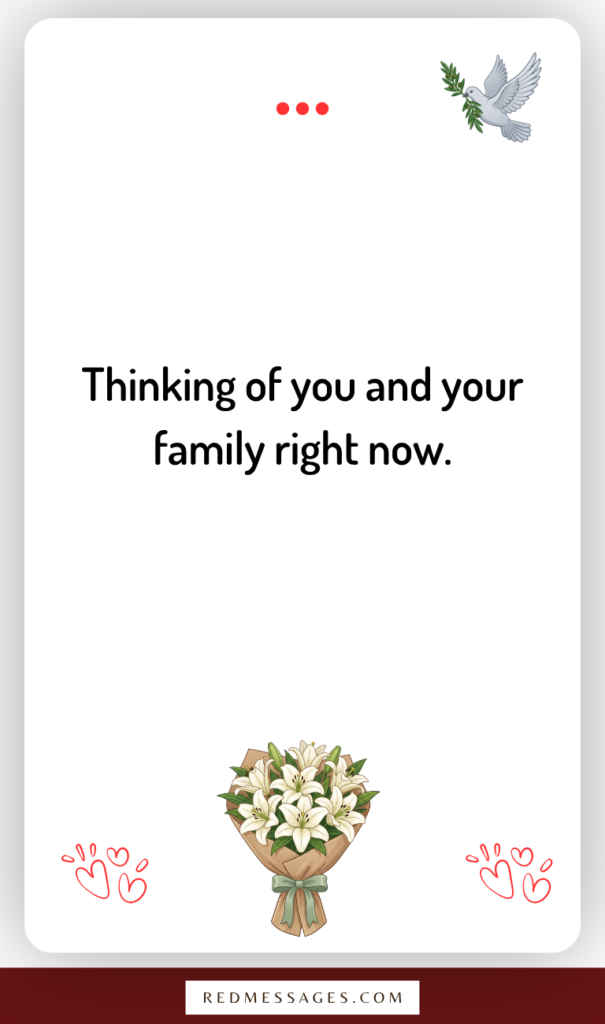 Short Condolence Messages for a Cousin