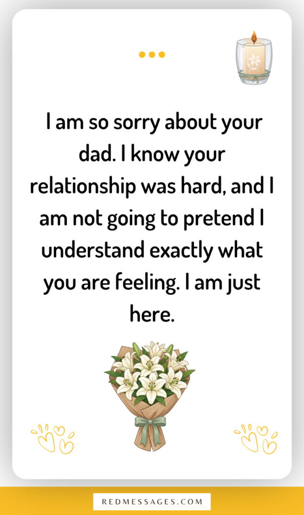 What to Say to a Friend Whose Estranged Parent Died