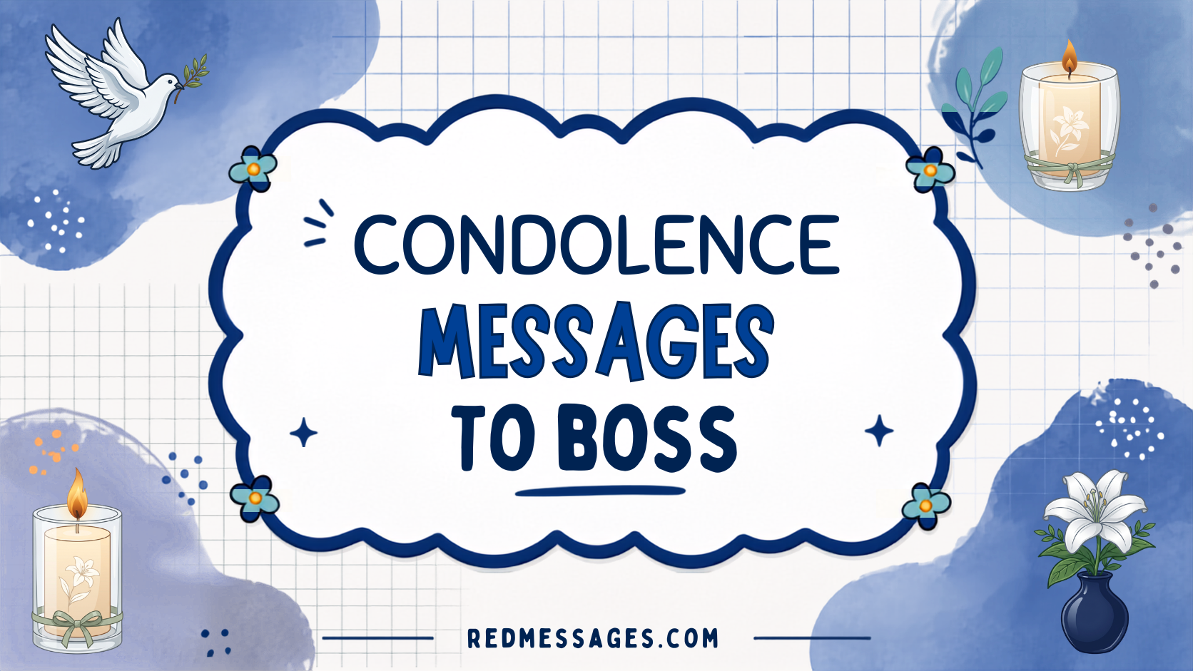 condolence messages for boss