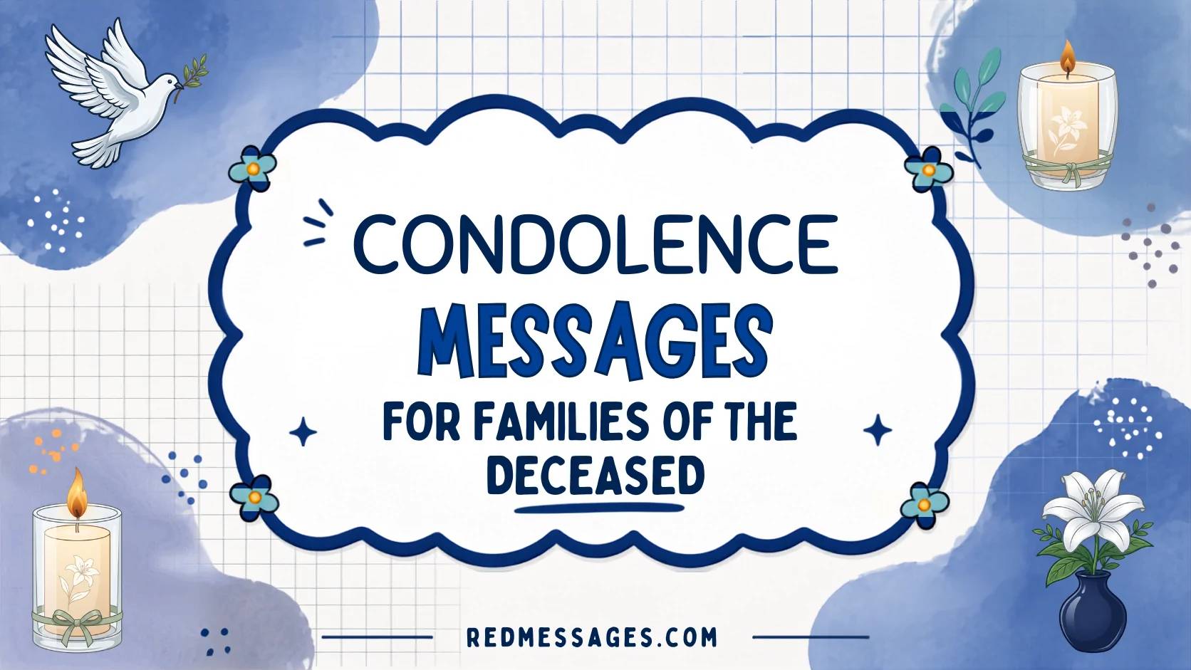 condolence messages for families of the deceased