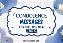 condolence messages for loss of nephew