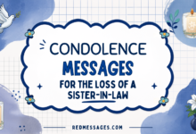 condolence messages for loss of sister in law