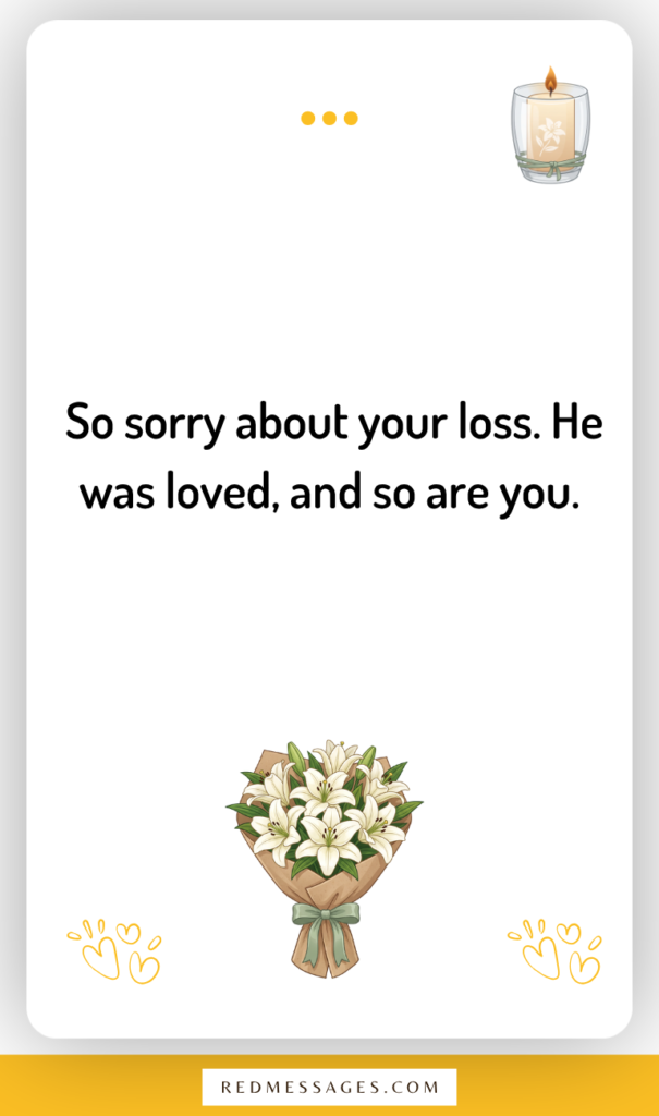 Short Condolence Messages for the Loss of a Boyfriend
